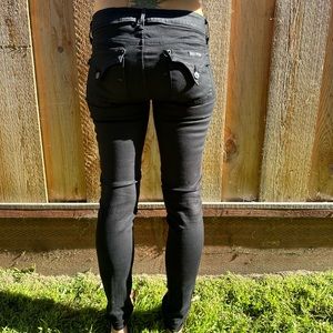 Hudson Collin skinny jeans, black size 29